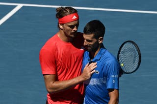 Alexander Zverev has backed Novak Djokovic to get back to his best